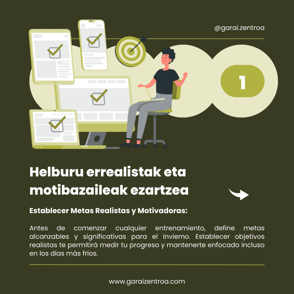 NEGUAN ENTRENATZEKO MOTIBAZIOA: HELBURU ERREALISTAK